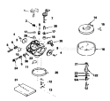 Page A Diagram and Parts List for 9218-0  Briggs and Stratton Generator